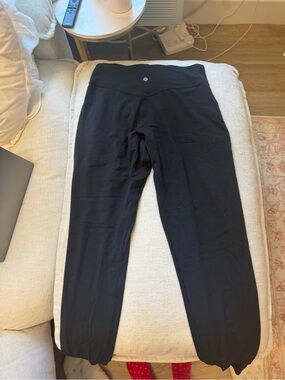 lululemon athletica black joggers